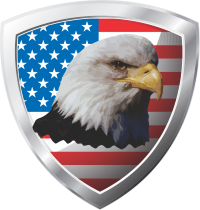 Integrity Pest Management official logo featuring shield, eagle, IPM acronym, and embedded phone number